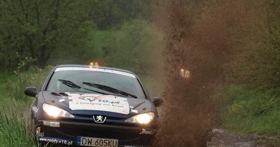 Testy V10 Rally Team i Tomasza Harczuka
